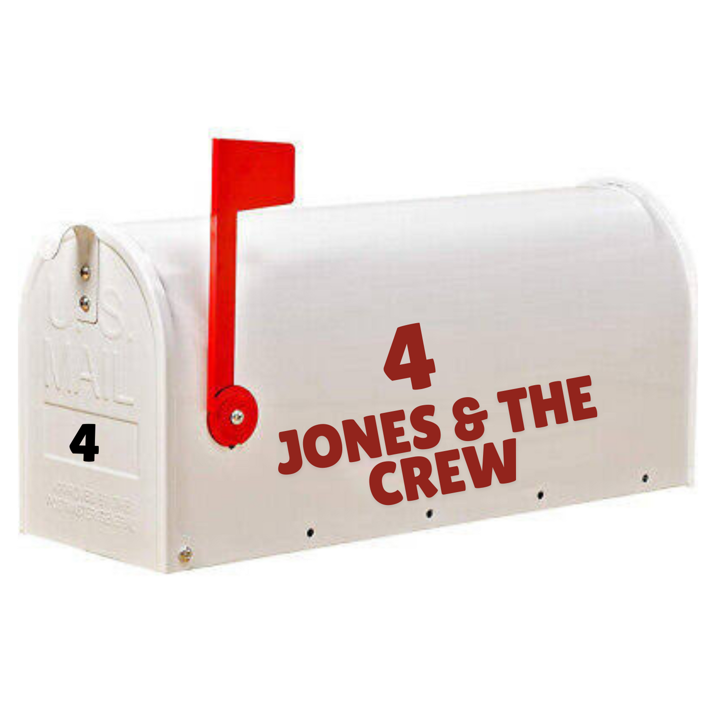 Adhesive Permanent Letterbox Decals