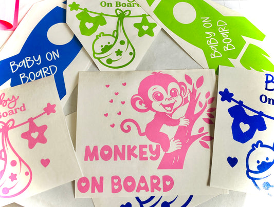 Baby on Board Decals