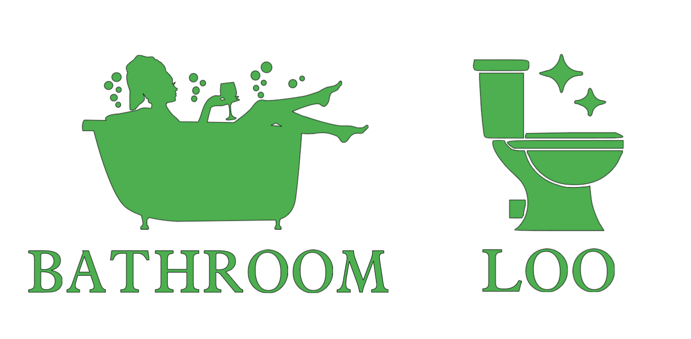 Bathroom Door Decals