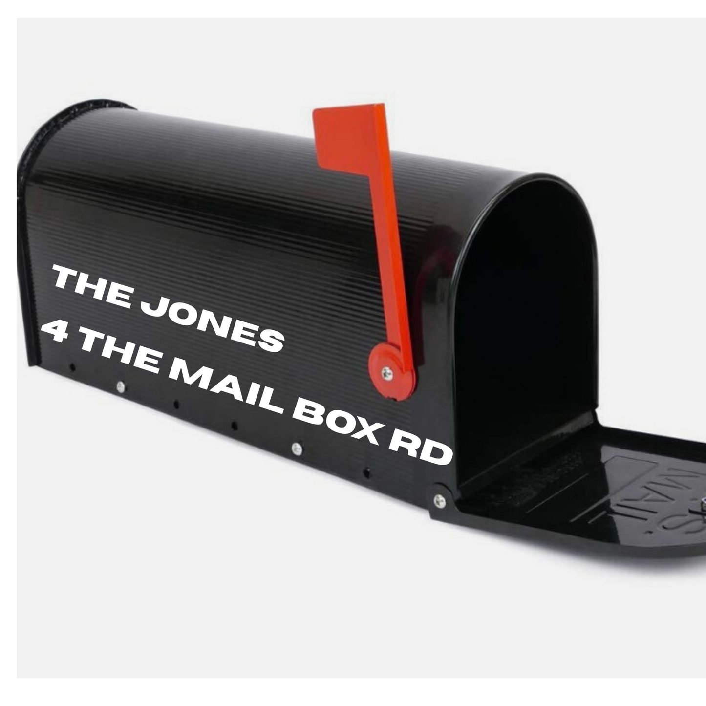 Adhesive Permanent Letterbox Decals