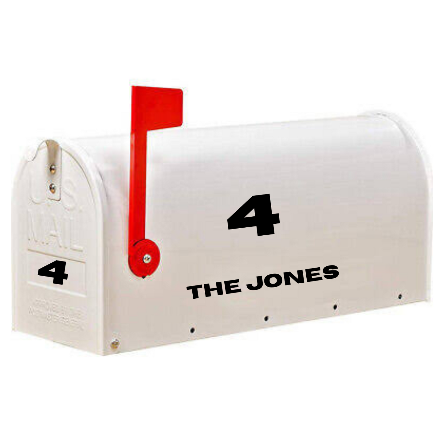 Adhesive Permanent Letterbox Decals