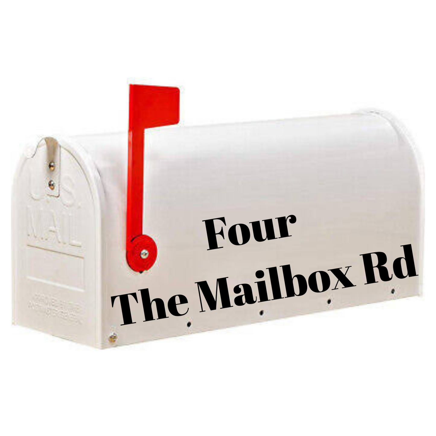 Adhesive Permanent Letterbox Decals
