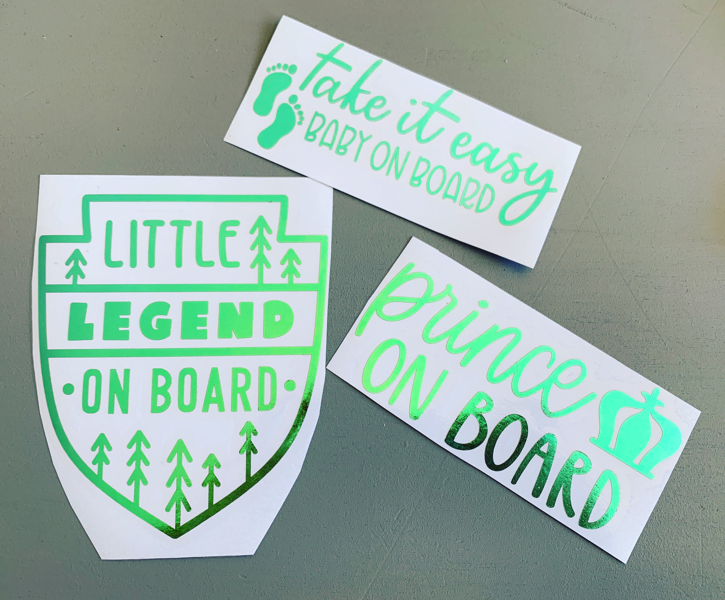Baby on Board Decals