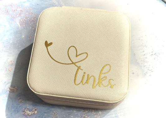 Personalised Travel Jewellery Box