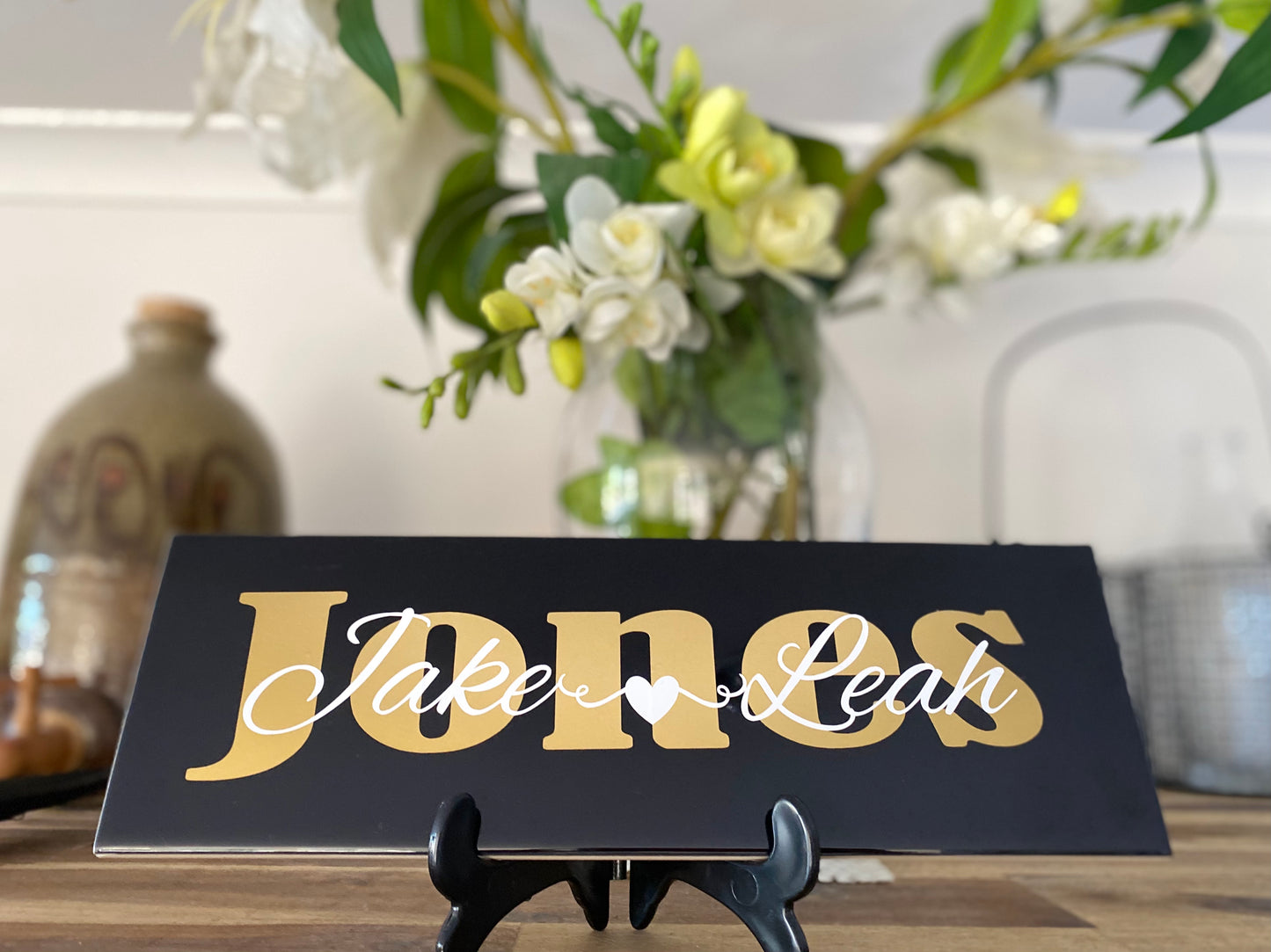 Name's & Surname Tile Plaque