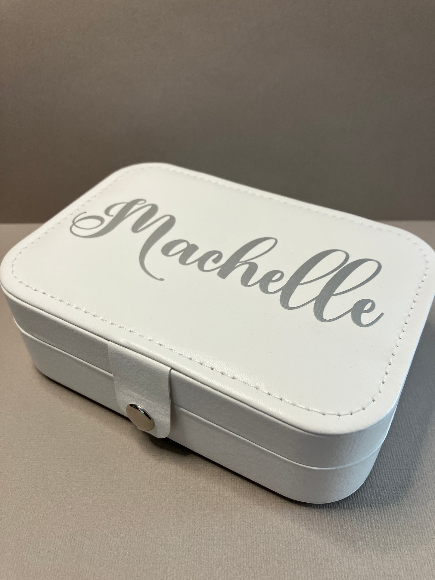 Personalised Travel Jewellery Box Large