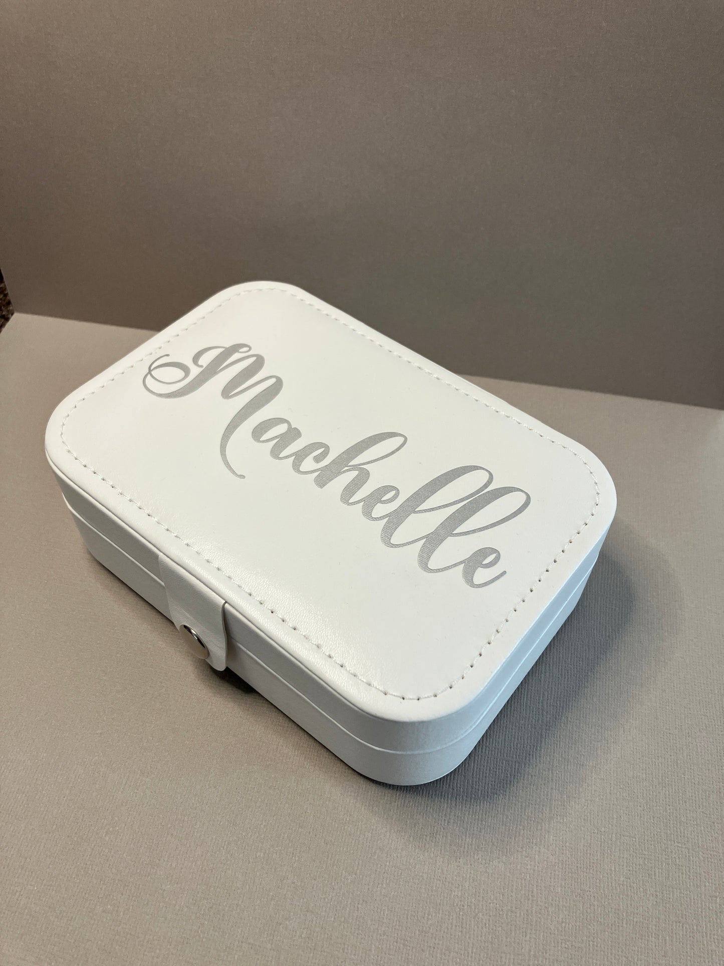 Personalised Travel Jewellery Box Large